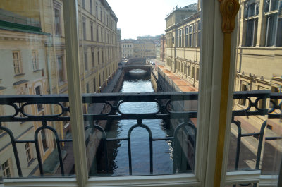 Canal outside the palace