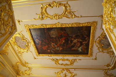  Beautiful Ceiling Inside Catherines Palace