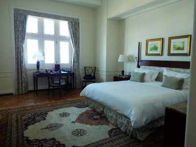 Our suite in the Copacabane Palace in Rio