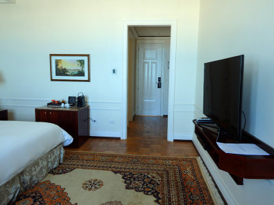 Our suite in the Copacabane Palace in Rio