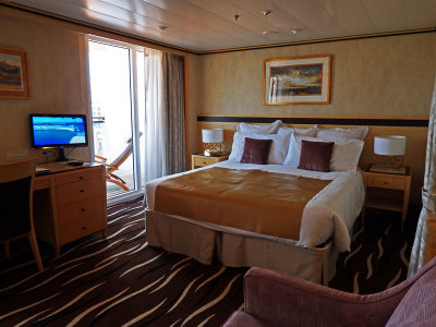 Our suite on the Queen Mary 2 - 3 February, 2016