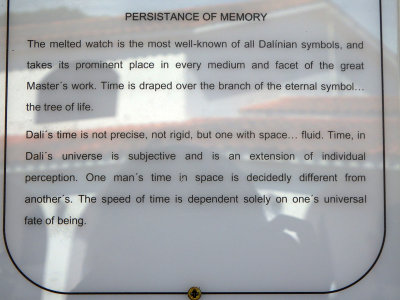 Information sign - Persistance of Memory