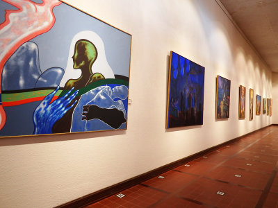 Exhibits in the Ralli Museum 6 February, 2016