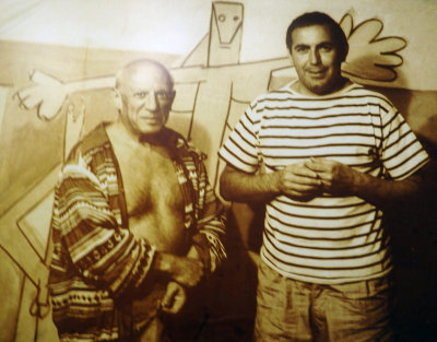 Photo of Picasso and Vilaro