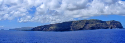 Panoarama photo of Easter Island