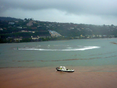 Arriving in Papeete, Tahiti 26 February 2016