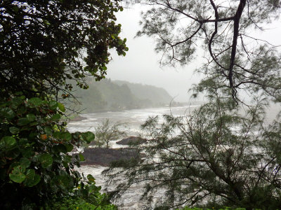 Papeete on a very wet day 26 February, 2016