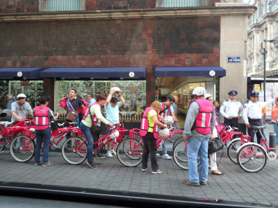 Tandum bikes a popular tourist attraction