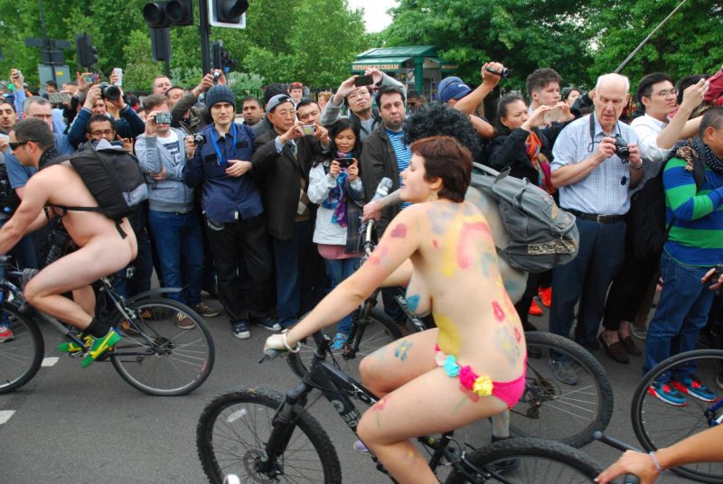  London World Naked Bike Ride 2015 100