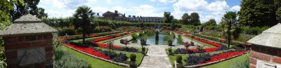 Kensington Palace  sunken garden