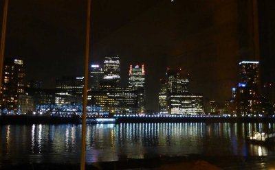 Canary Wharf fron Docklands Hilton 