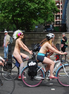  London World Naked Bike Ride 2015 238