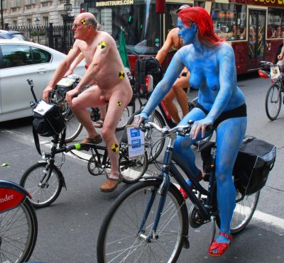   London World Naked Bike Ride 2015 276