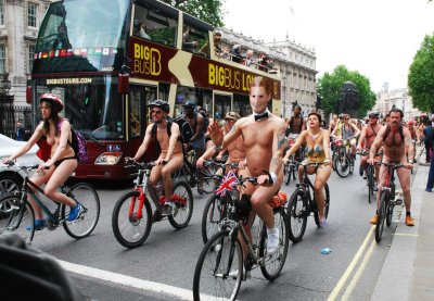   London World Naked Bike Ride 2015 310