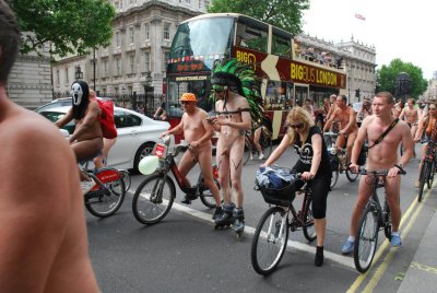   London World Naked Bike Ride 2015 343