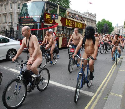   London World Naked Bike Ride 2015 330