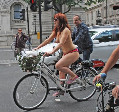   London World Naked Bike Ride 2015 293