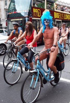   London World Naked Bike Ride 2015 316