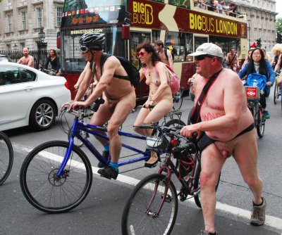   London World Naked Bike Ride 2015 324