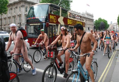   London World Naked Bike Ride 2015 331