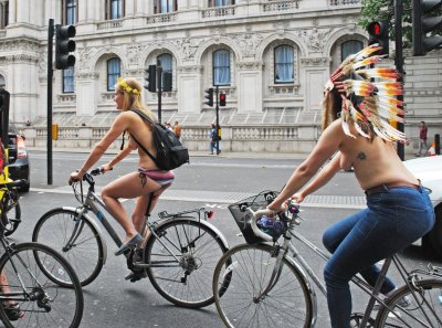   London World Naked Bike Ride 2015 372