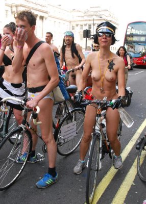   London World Naked Bike Ride 2015 575