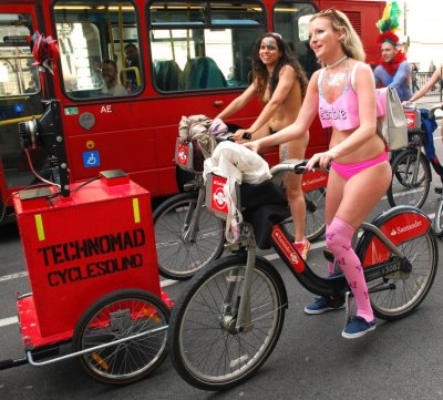   London World Naked Bike Ride 2015 573