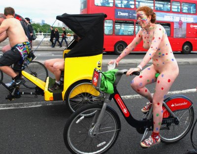   London World Naked Bike Ride 2015 526
