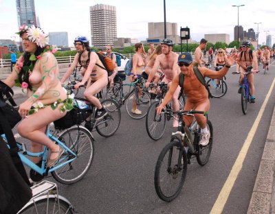   London World Naked Bike Ride 2015 515