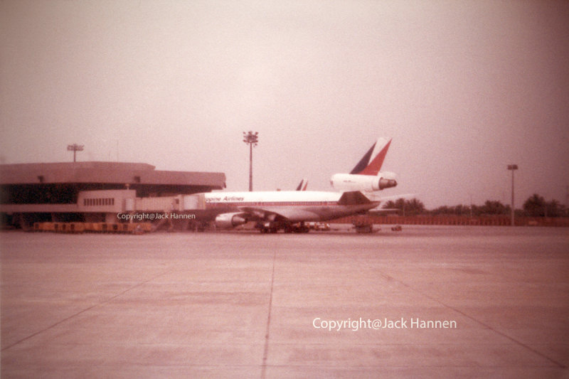 Philippine Airlines McDonnell Douglas DC-10-30 at Manila International Airport (MIA)