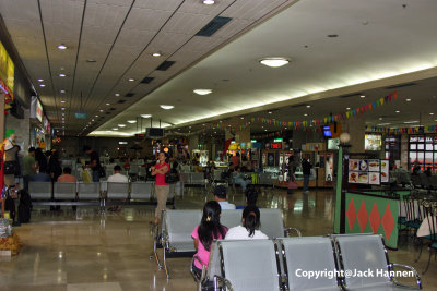 Pre-departure area shops