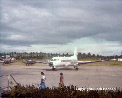 DVO propeller planes in 1979