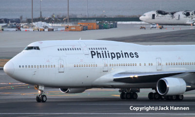 Expedited crossing & burnt Asiana B777