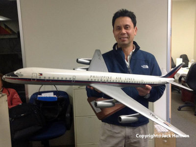 PAL-SFO DC-8 model