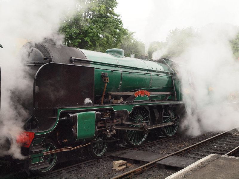 CHELTENHAM ENGINE ON THE MID-HANTS LINE (WATERCRESS LINE)