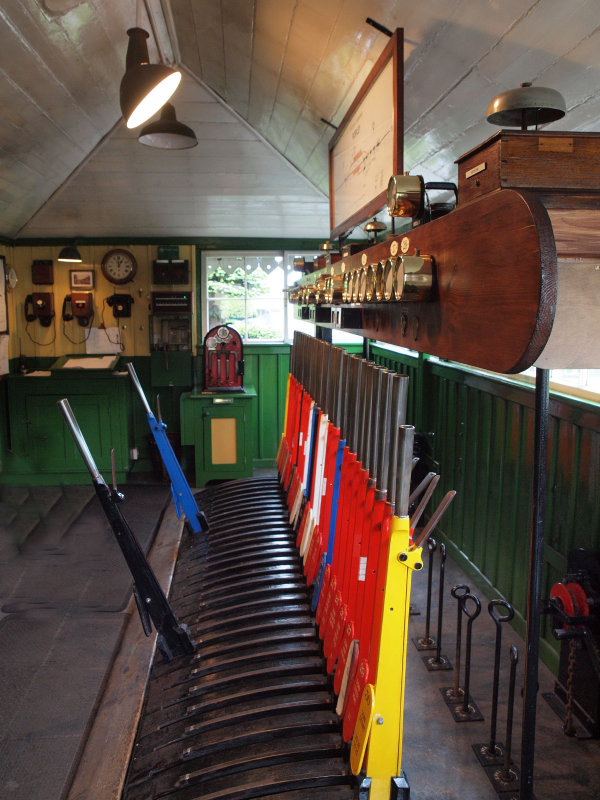 SIGNAL BOX ON ROPLEY STATION (WATERCRESS LINE)