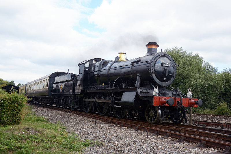 5322 IN FULL FLIGHT AT THE DIDCOT RAILWAY CENTRE