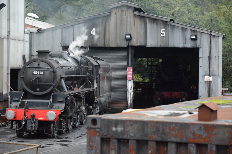 45428 Eric Treacy (Black 5 )built 1934 to 1951