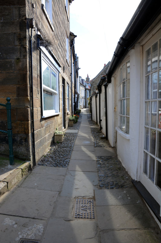 Robin Hood Bay cottages  north yorkshire