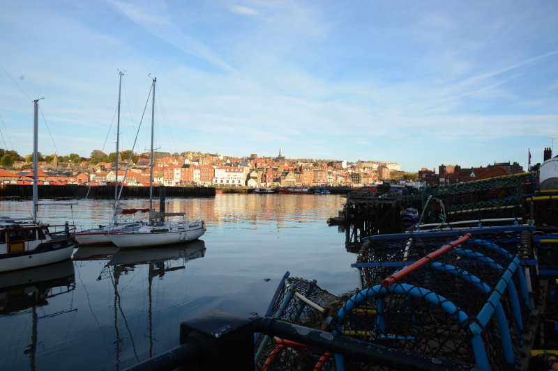 Sunrise over Whitby North Yorkshire