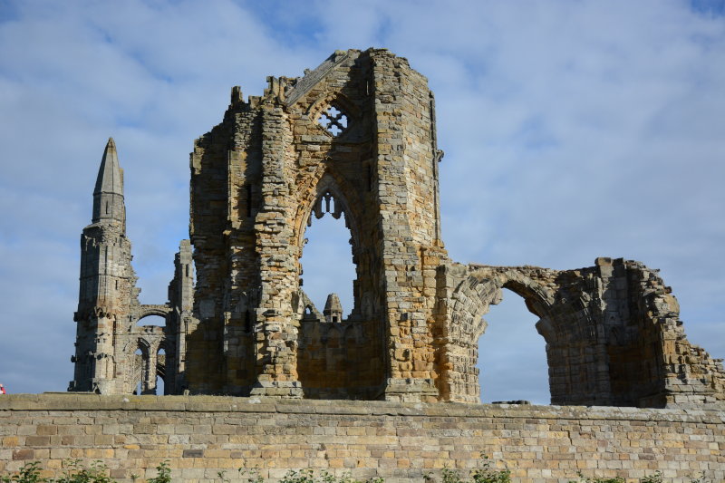 Whitby Abbey founded in 657 AD North Yorkshire