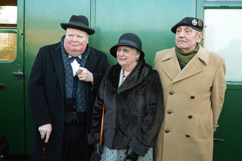 past days on the Watercress Line (Christmas Leave 2nd World War)