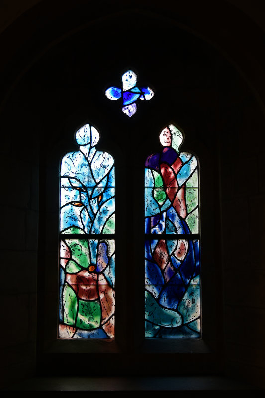 Marc Chagall glass at Tudley church Kent 