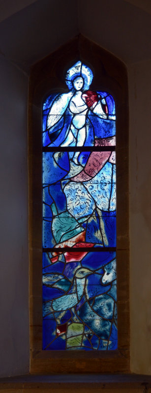 Marc Chagall glass at Tudley church Kent 