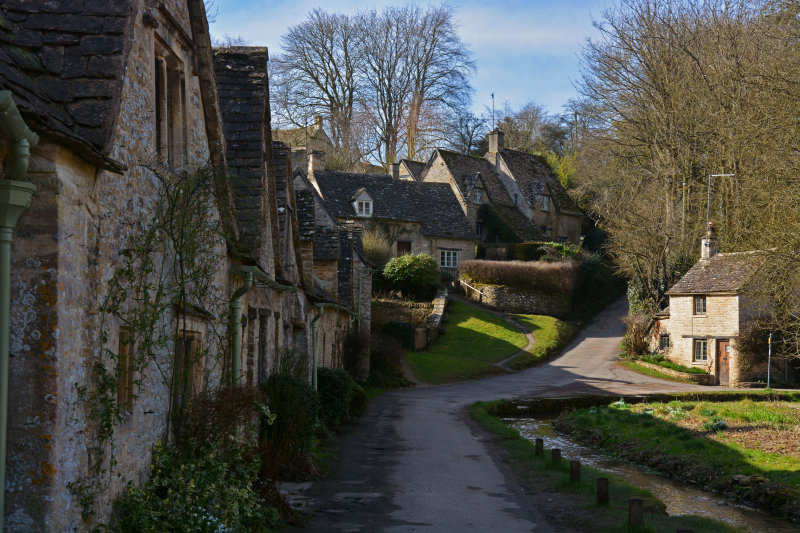 Bibury - A Cotswold village in Gloucestershire.