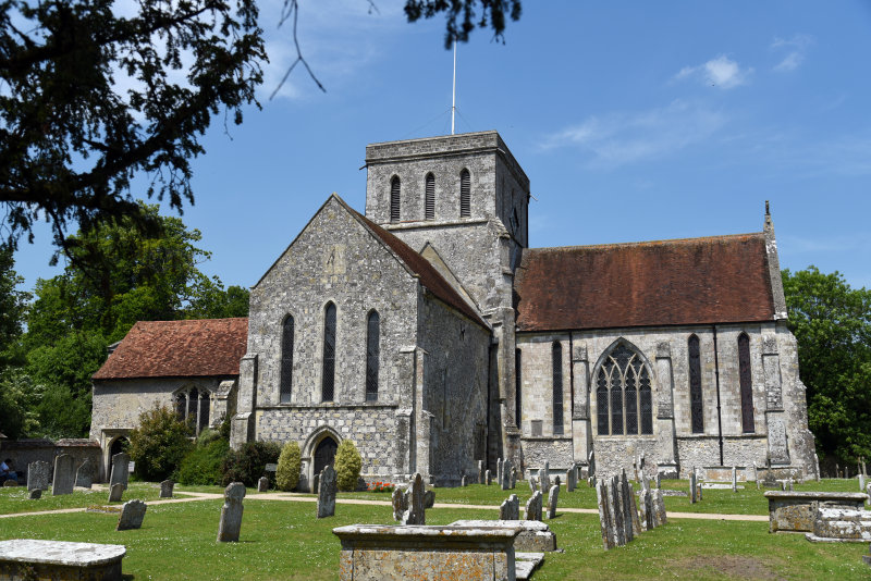A Church in Amesbury,  Wiltshire