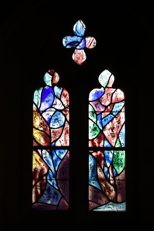 Marc Chagall glass at All Saint's Church Tudely Kent