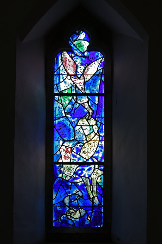 Marc Chagall glass at All Saint's Church Tudely Kent