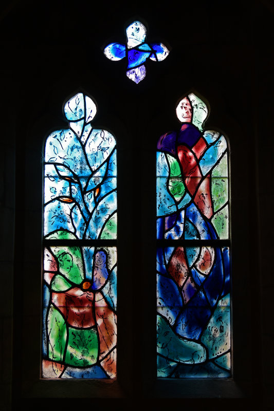 Marc Chagall glass at All Saint's Church Tudely Kent
