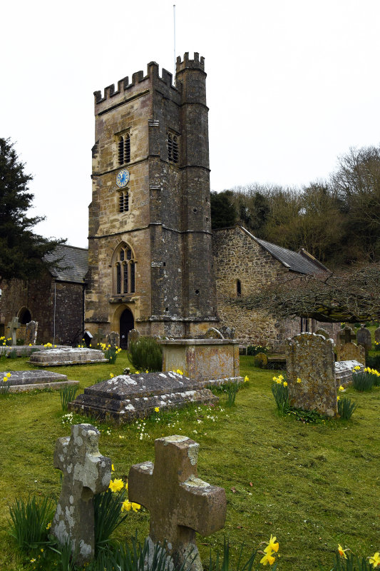 St Mary/St Peter Church, Salcombe Regis, Dorset.